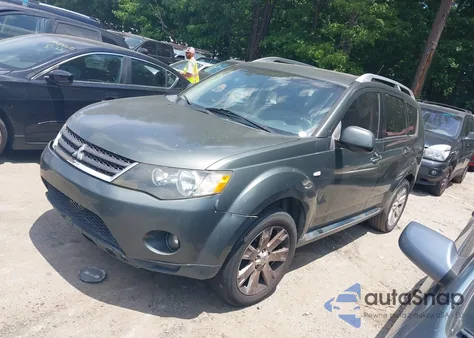 2008 Mitsubishi Outlander Se from USA, damaged, VIN JA4LS31W58Z010939